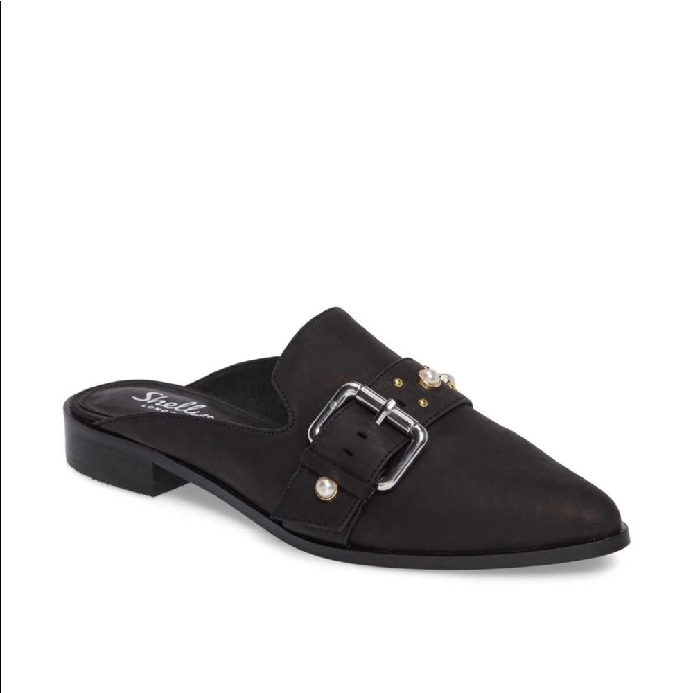 Shellys London Fatara Leather Mule size 40